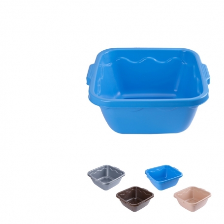 Bacinella Eco idea Quadrato Plastica (34 x 34 x 14 cm)